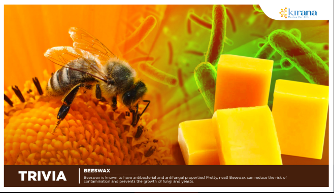 Beeswax on Flower